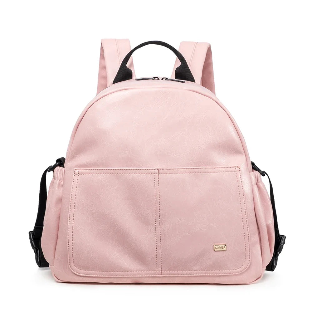 Wickeltasche Schwarz Chic – Besonders Geräumig | Nuvlee