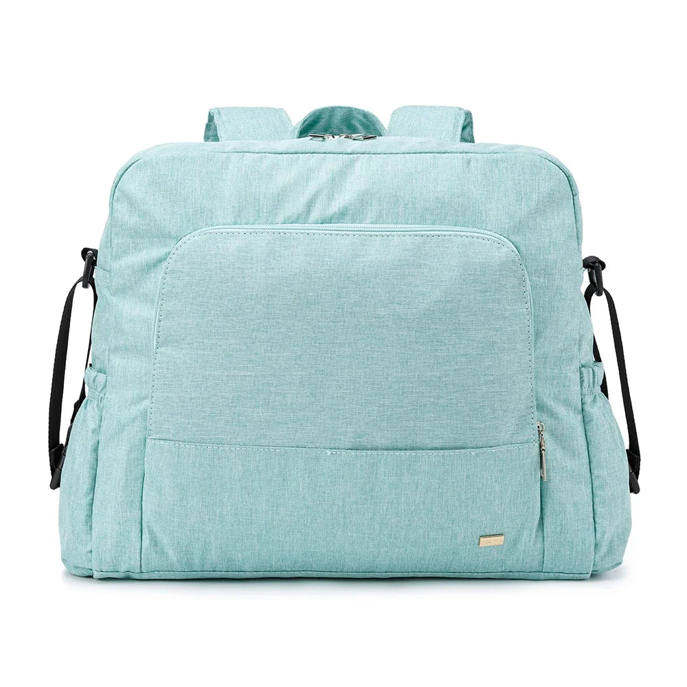 Wickeltasche Kinderwagen Max – Groß & pflegeleicht für Mamas | Nuvlee