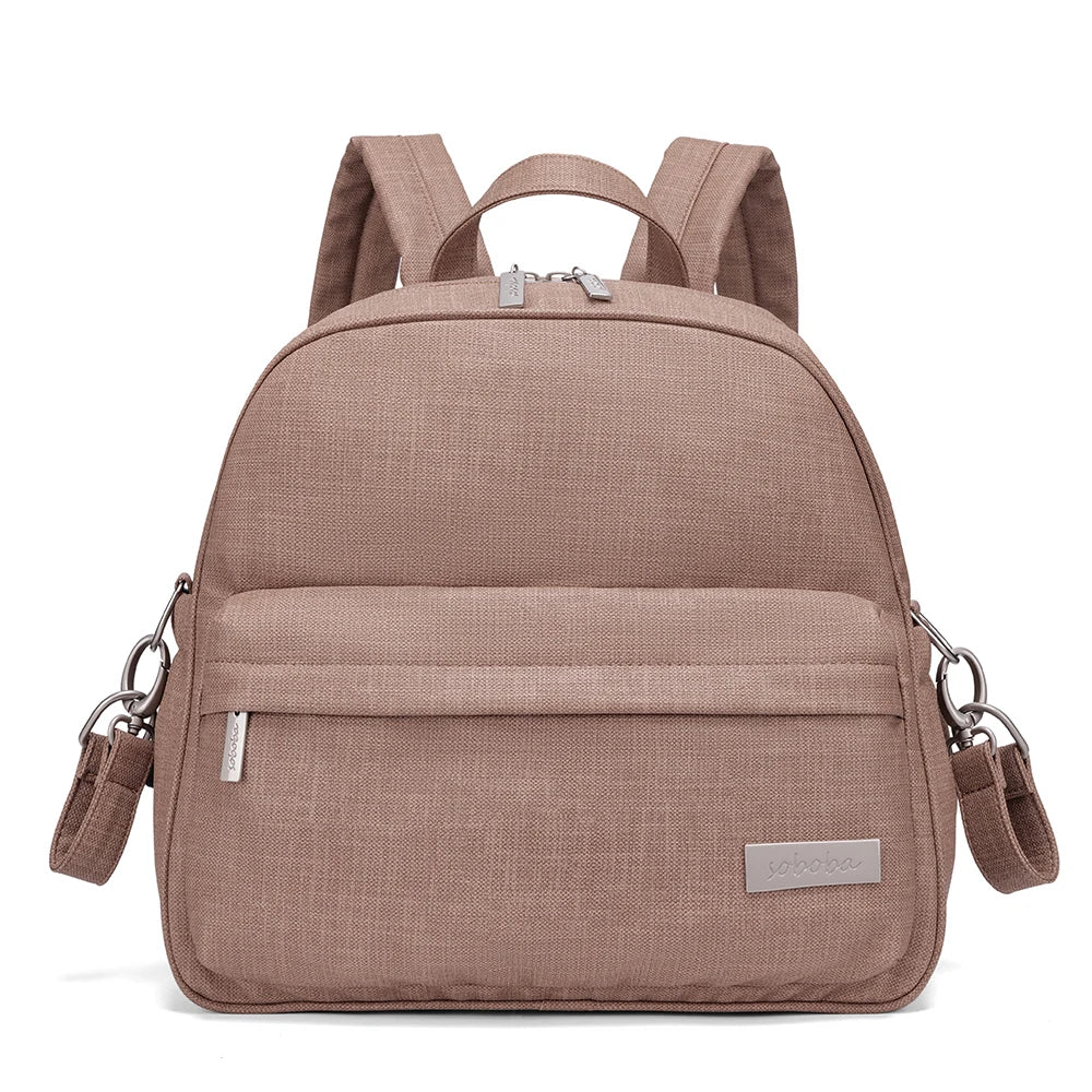 Wickeltasche Schwarz Duo – Modisch & Vielseitig | Nuvlee