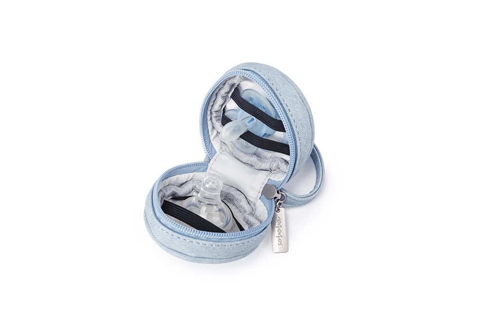Wickeltasche Blau