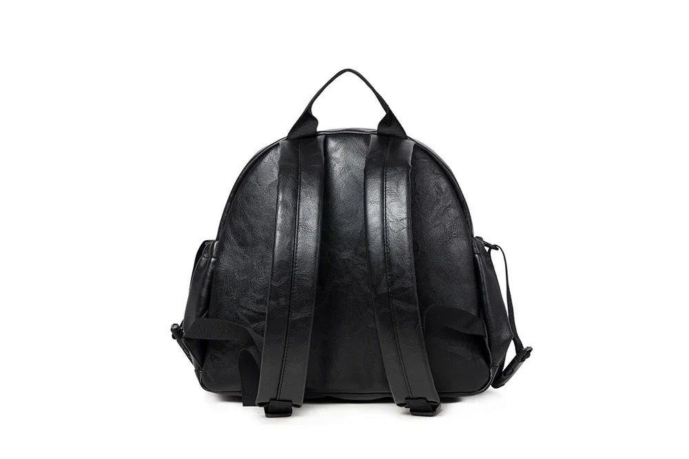 Wickeltasche Schwarz Classy – Elegant & Geräumig | Nuvlee