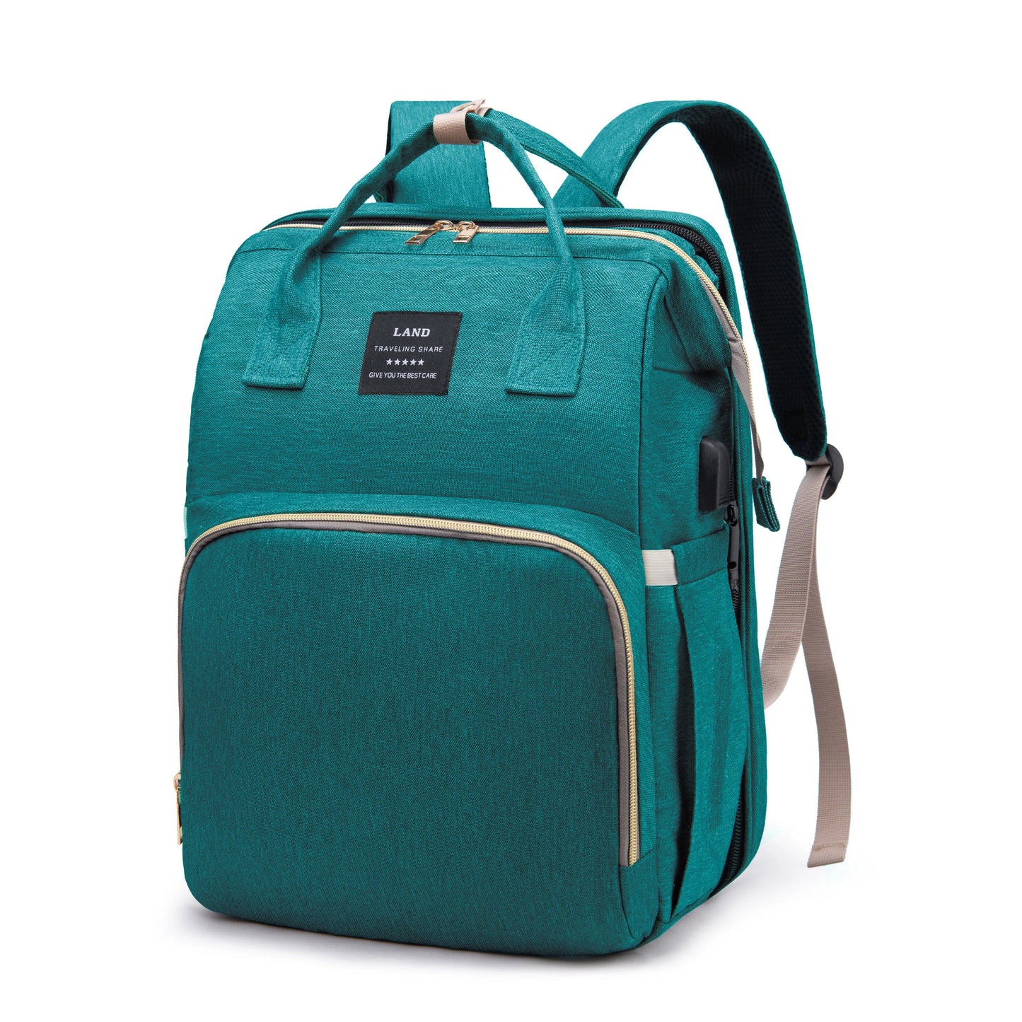 Wickelrucksack mit Babybett – Groß & Leicht | Nuvlee