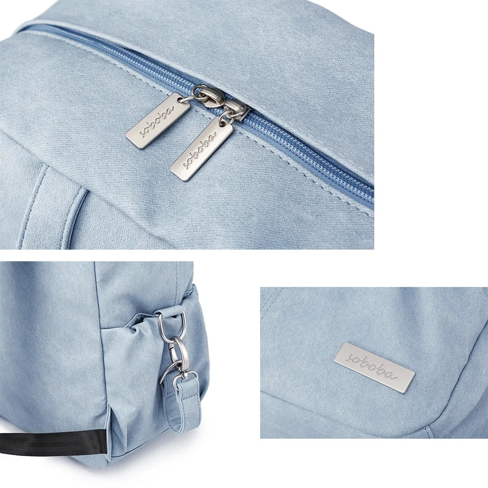 Wickeltasche Blau