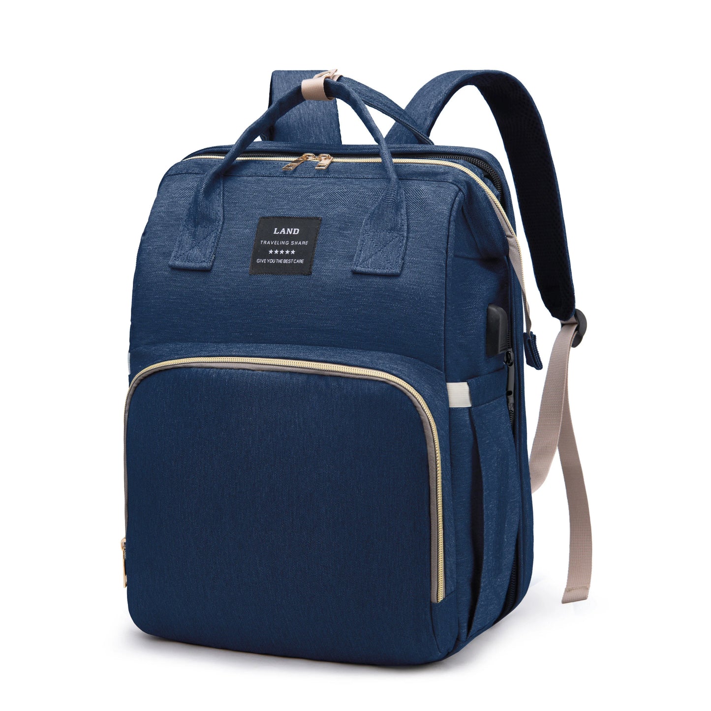 Wickelrucksack mit Babybett – Groß & Leicht | Nuvlee