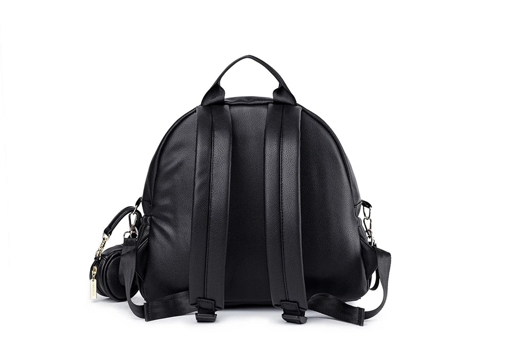 Wickeltasche Schwarz Move – Mit vielen Taschen & kompakt | Nuvlee