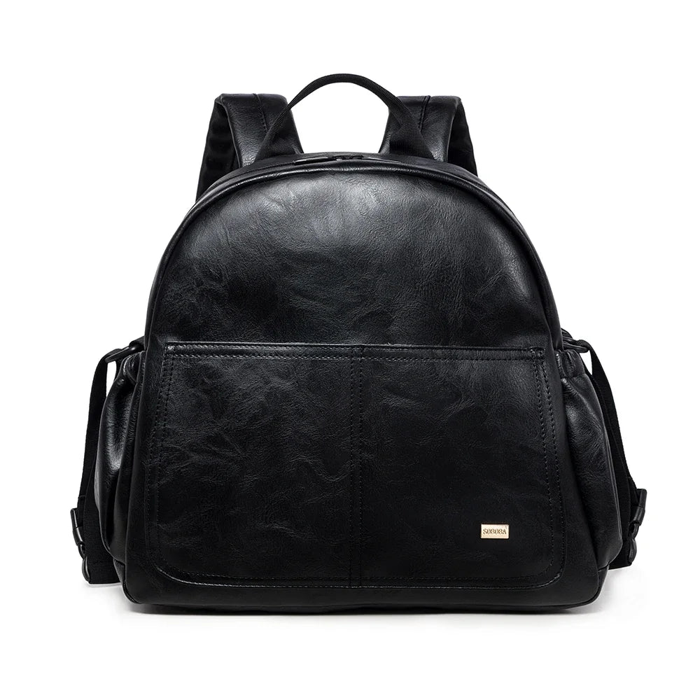 Wickeltasche Schwarz Chic – Besonders Geräumig | Nuvlee
