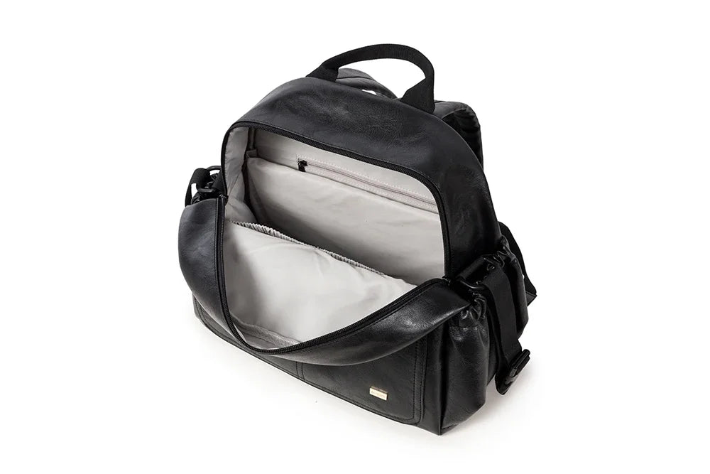 Wickeltasche Schwarz Chic – Besonders Geräumig | Nuvlee