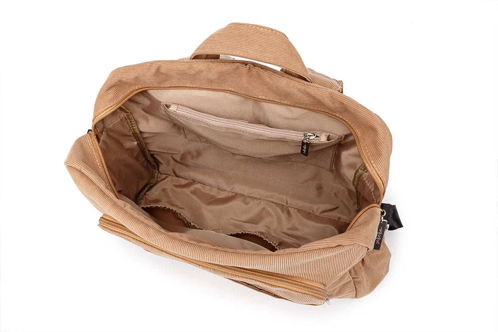 Wickeltasche Kinderwagen Cozy – Weicher Stoff & Viel Platz | Nuvlee