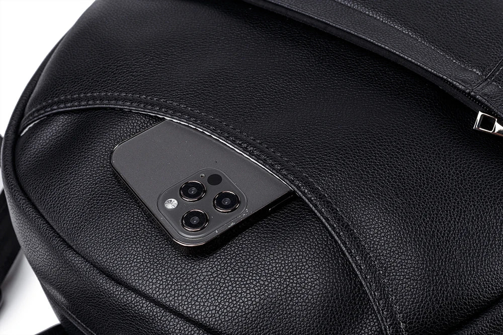 Wickeltasche Schwarz Move – Mit vielen Taschen & kompakt | Nuvlee