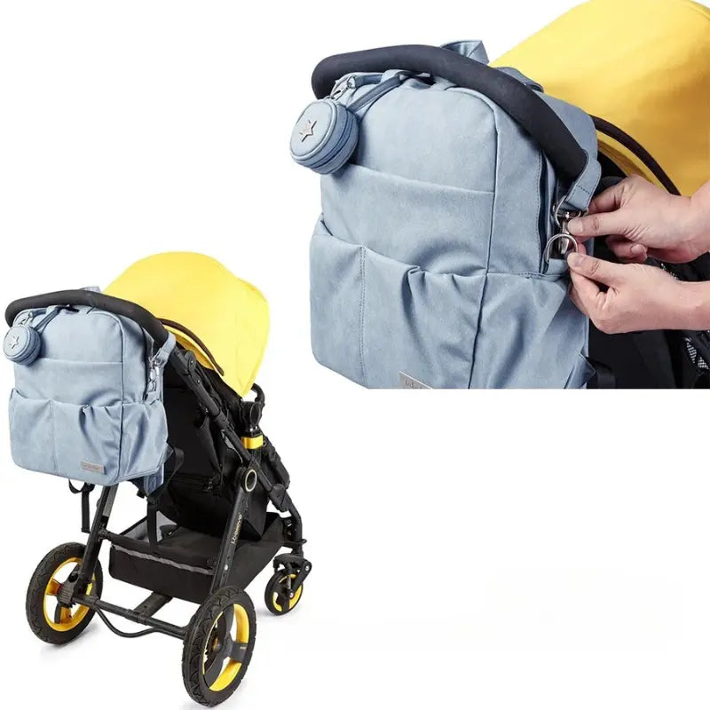 Wickeltasche Blau