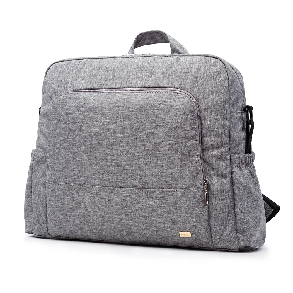 Wickeltasche Kinderwagen Max – Groß & pflegeleicht für Mamas | Nuvlee