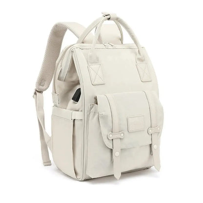 Wickeltasche Baby-Rucksack – wasserdicht & mit Kinderwagenhaken