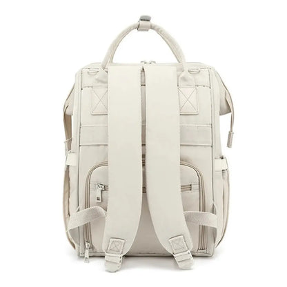 Wickeltasche Baby-Rucksack – wasserdicht & mit Kinderwagenhaken