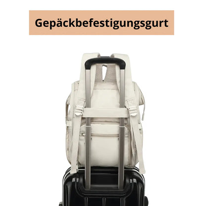 Wickeltasche Baby-Rucksack – wasserdicht & mit Kinderwagenhaken