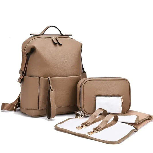 Leder-Wickeltasche | Nuvlee