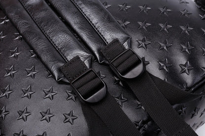Wickeltasche Schwarz Star – Praktisch & stilvoll für unterwegs | Nuvlee