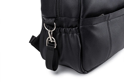 Wickeltasche Schwarz Urban – Stilvoll & Geräumig | Nuvlee
