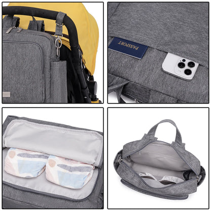 Wickeltasche Kinderwagen Flex – Kompakt & Vielseitig für unterwegs | Nuvlee