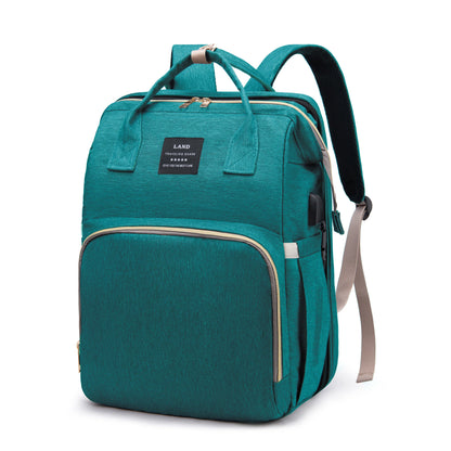 Wickelrucksack mit Babybett – Groß & Leicht | Nuvlee