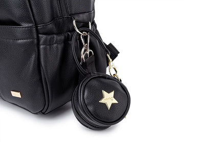 Wickeltasche Schwarz Urban – Stilvoll & Geräumig | Nuvlee