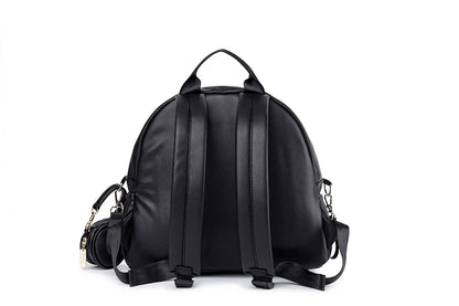 Wickeltasche Schwarz Move – Mit vielen Taschen & kompakt | Nuvlee