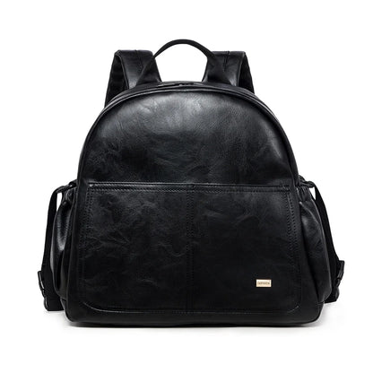 Wickeltasche Schwarz Chic – Besonders Geräumig | Nuvlee