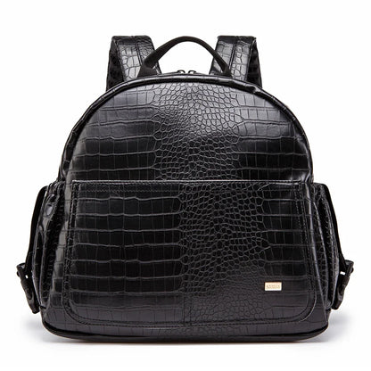 Wickeltasche Schwarz Classy – Elegant & Geräumig | Nuvlee