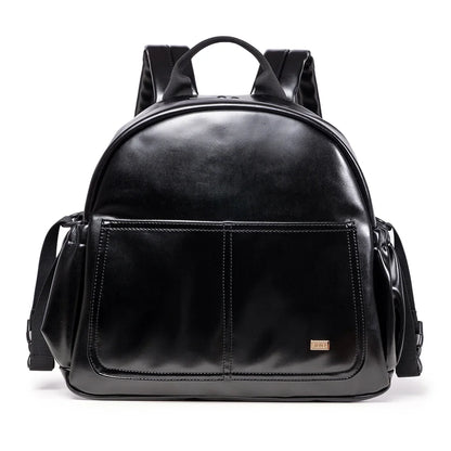 Wickeltasche Schwarz Chic – Besonders Geräumig | Nuvlee
