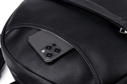 Wickeltasche Schwarz Move – Mit vielen Taschen & kompakt | Nuvlee