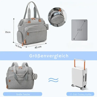 Wickeltasche Baby – Für Mama & Papa, Groß & Praktisch