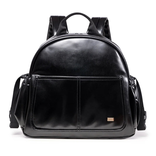 Wickeltasche Schwarz Classy – Elegant & Geräumig | Nuvlee