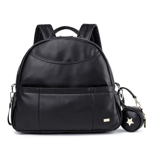 Wickeltasche Schwarz Move – Mit vielen Taschen & kompakt | Nuvlee