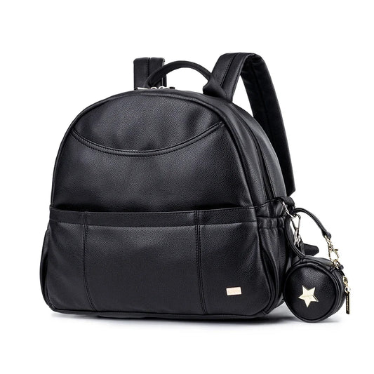 Wickeltasche Schwarz Urban – Stilvoll & Geräumig | Nuvlee