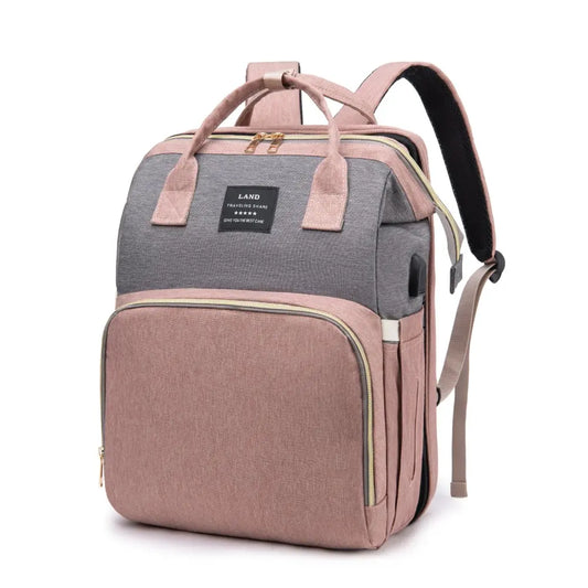 Wickelrucksack mit Babybett – Groß & Leicht | Nuvlee